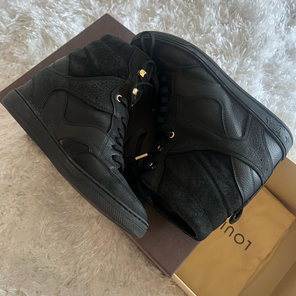 Louis Vuitton cliff top wedge sneakers